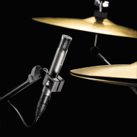 SIDE-ADDRESS CARDIOID CONDENSER INSTRUMENT MICROPHONE, STICK DESIGN, 10DB PAD & 80HZ HPF